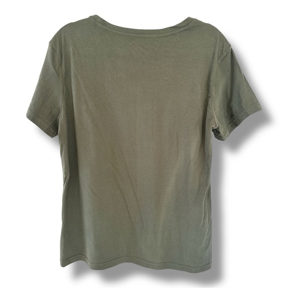 Puma Olive Green Appliqué Graphic Tee - Picture 2 of 8